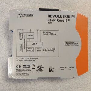 Kunbus Revolution Raspberry Pi RevPi Core 3 8GB EMMC Industrial PLC KU-PR100299